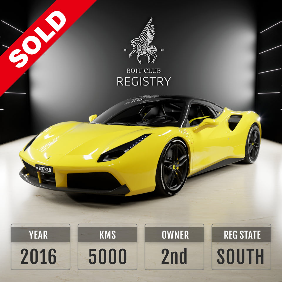 Used Ferrari 488 GTB for Sale in India