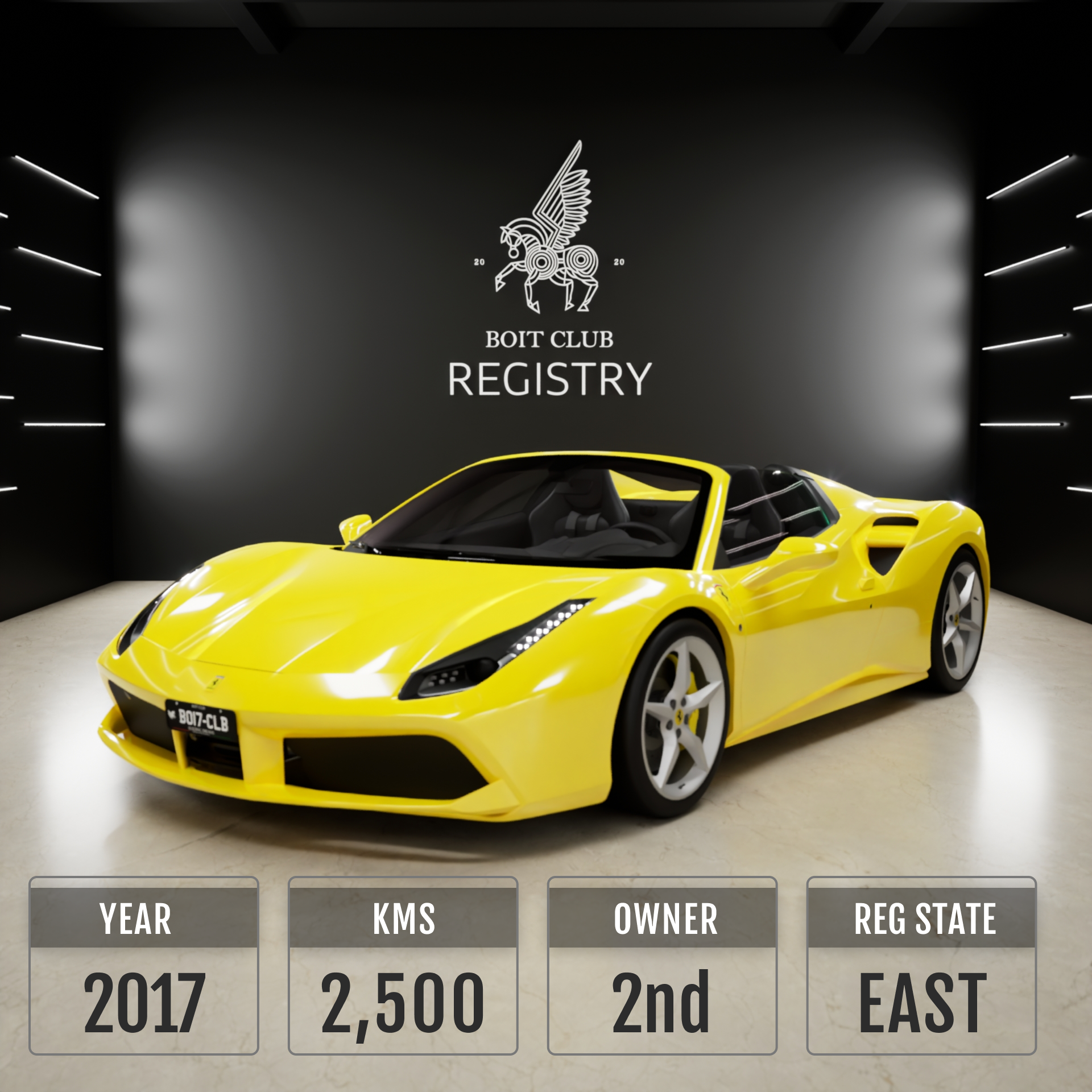 Used Ferrari 488 Spider for Sale in India