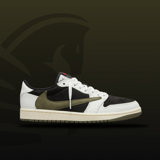 Jordan 1 Retro Low OG SP Travis Scott Olive (Women's)