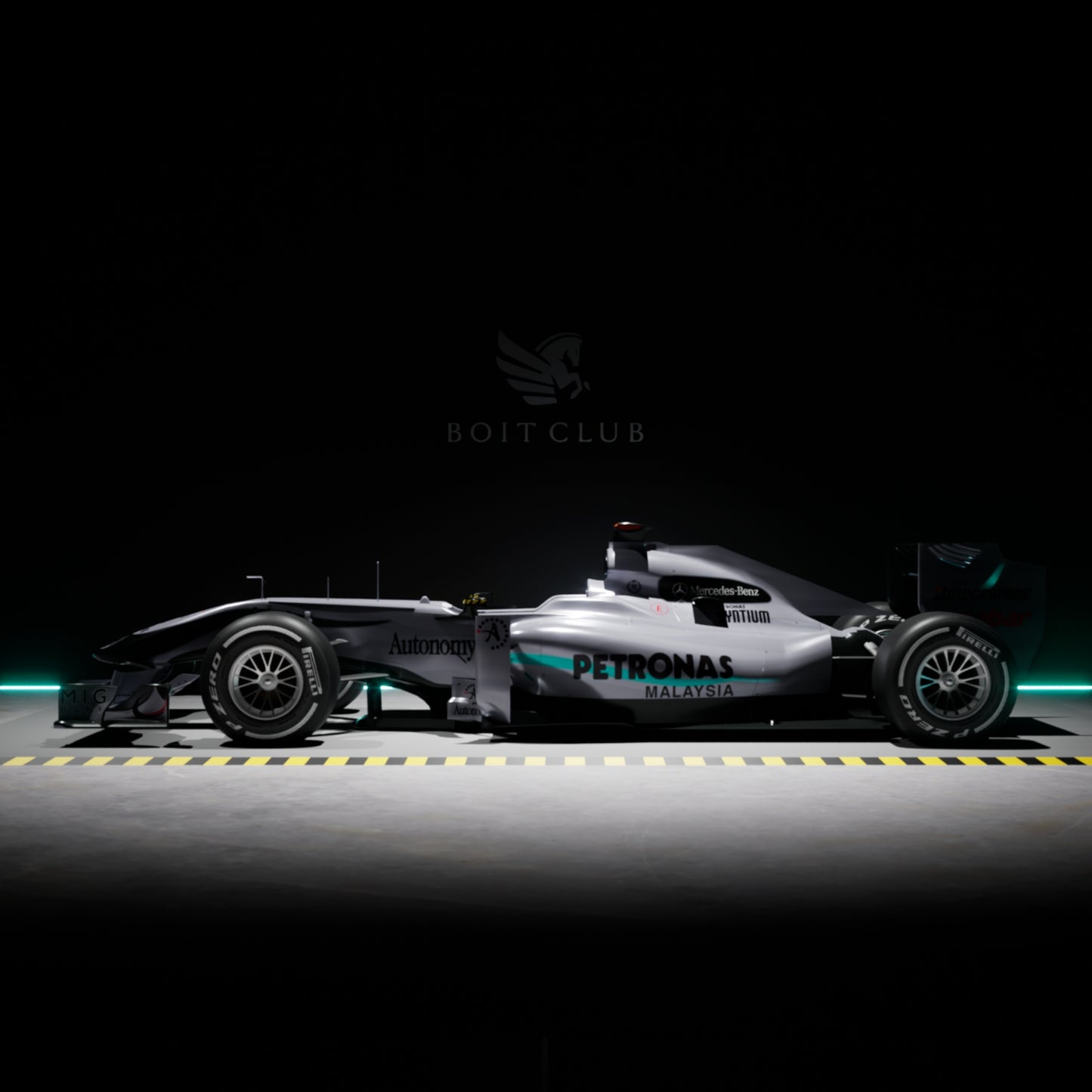 Mercedes MGP W01 Replica