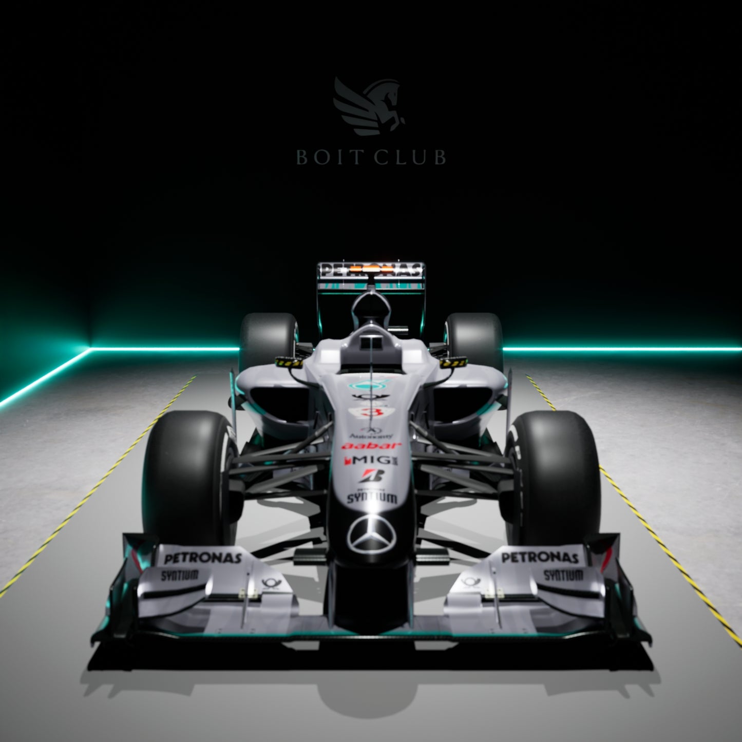 Mercedes MGP W01 Replica