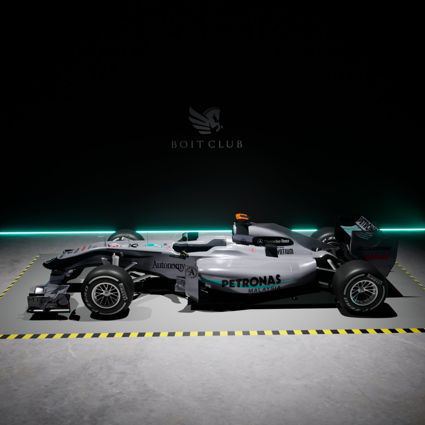 Mercedes MGP W01 Replica