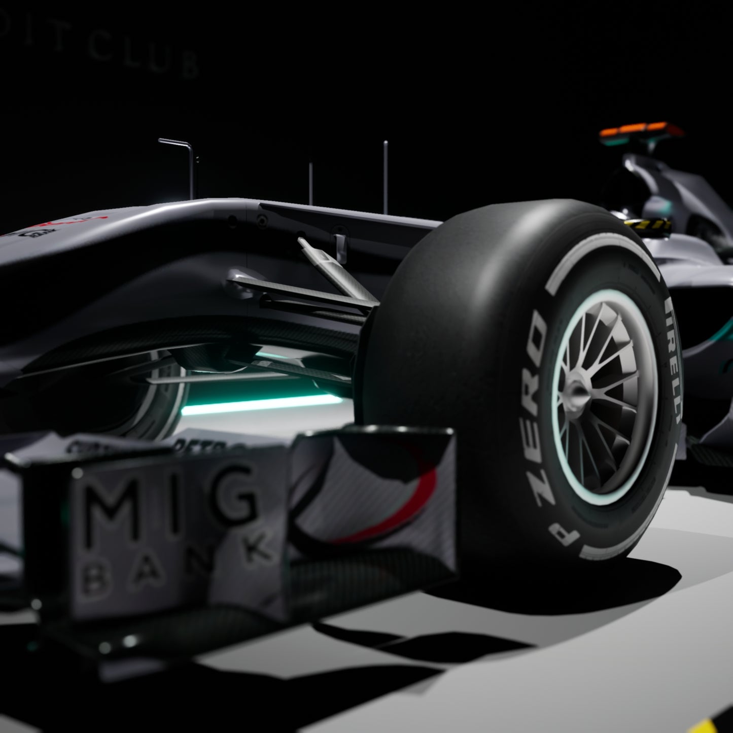 Mercedes MGP W01 Replica