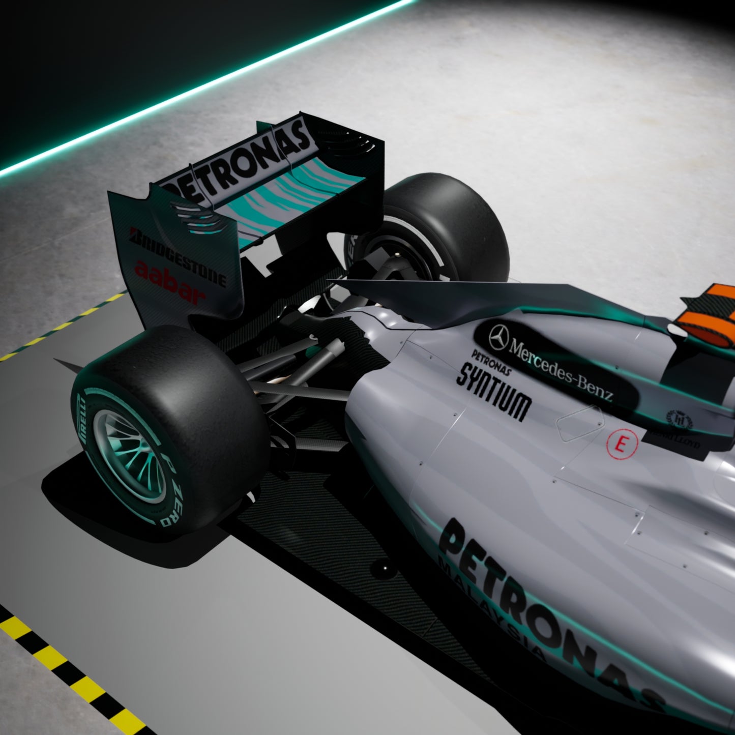 Mercedes MGP W01 Replica