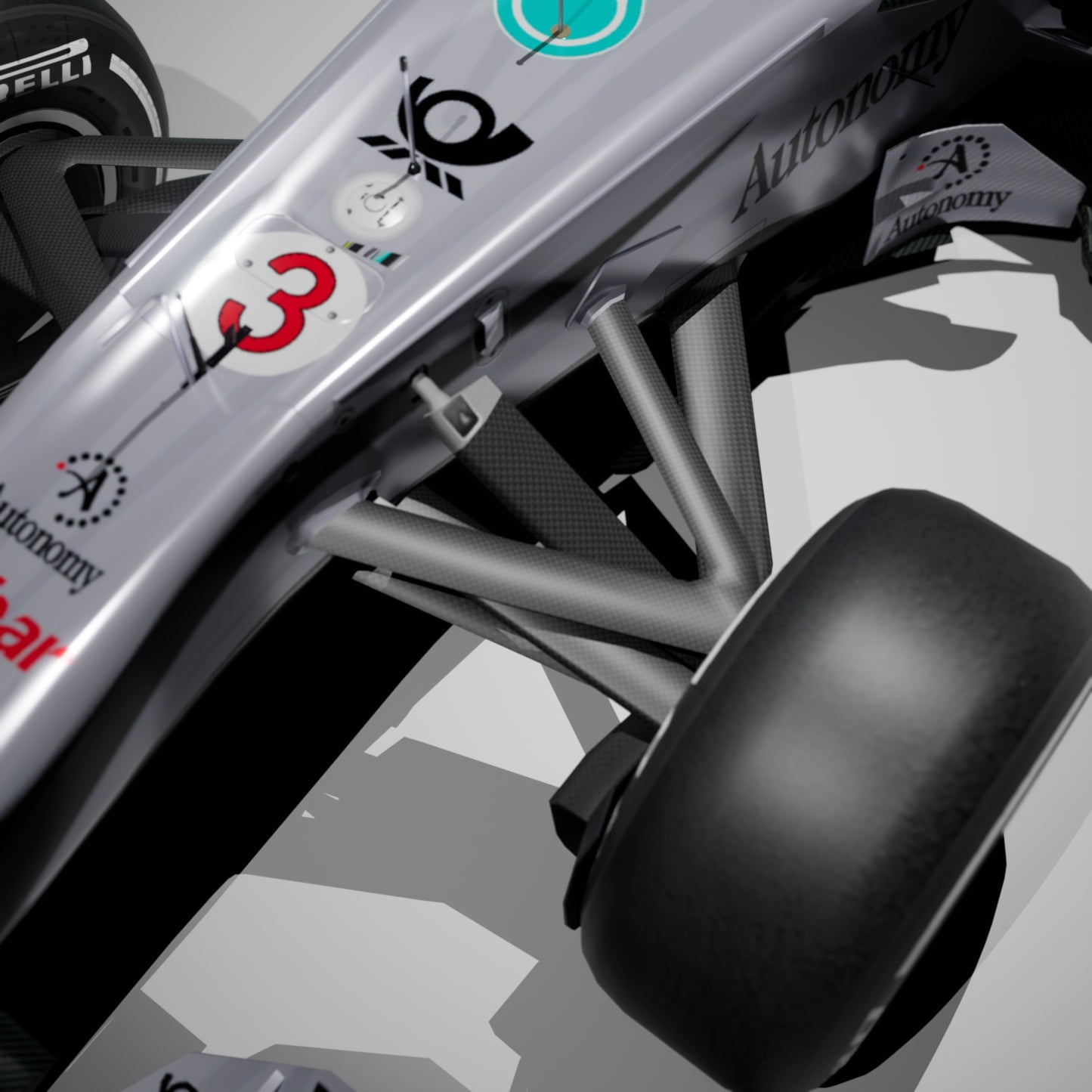 Mercedes MGP W01 Replica