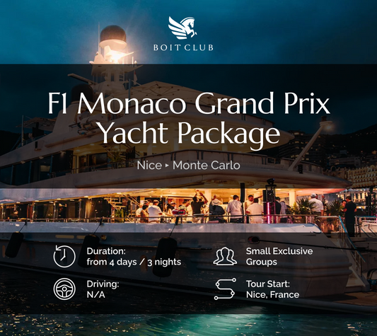 F1 Monaco Grand Prix Yacht Package