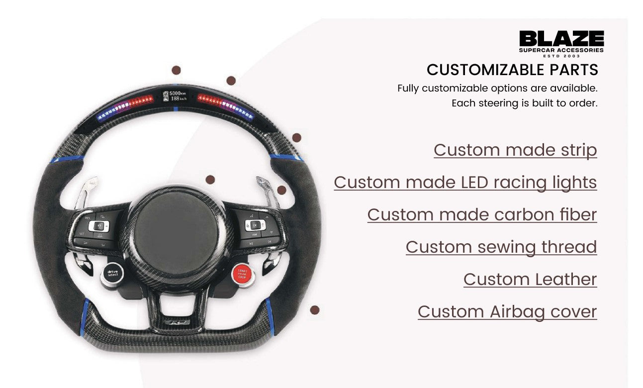 Blaze Sports Steering Wheel BAUD004