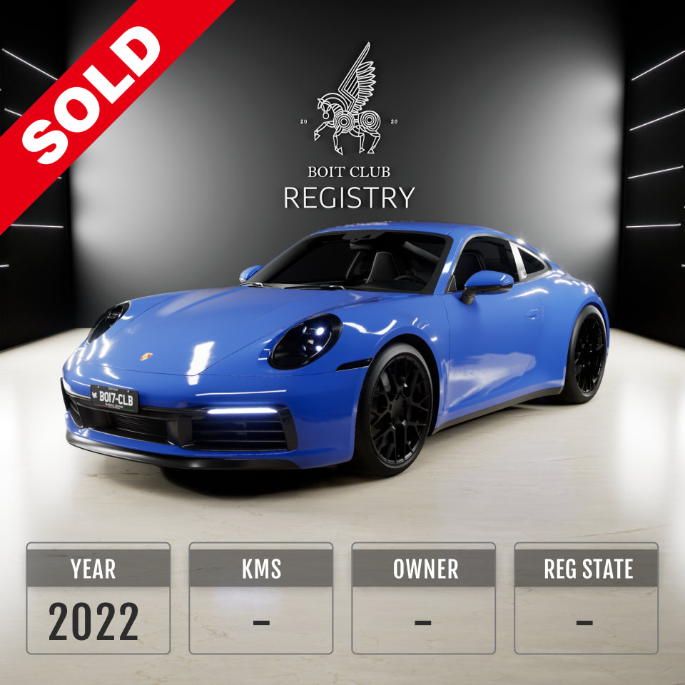 Used Porsche 911 Carrera 992 for Sale in India
