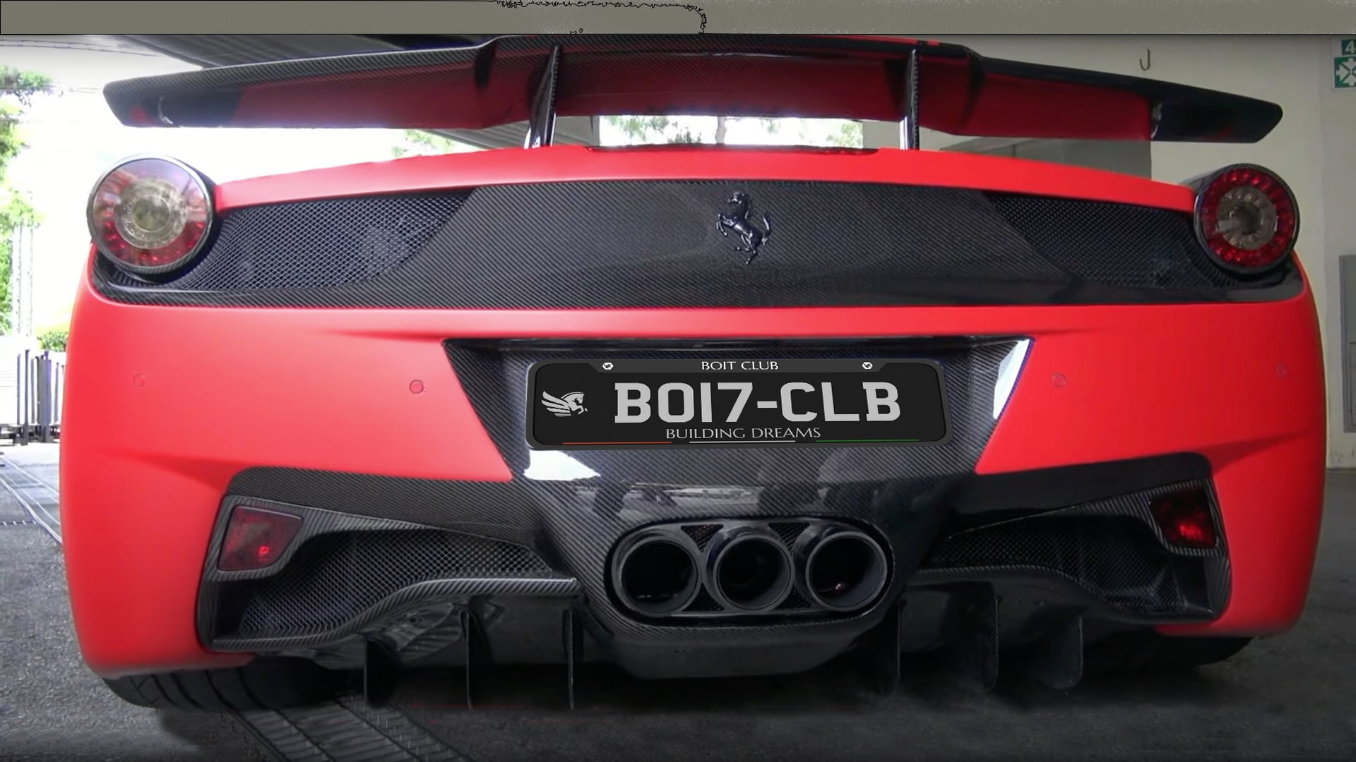 Ferrari 458 Rear Bumper