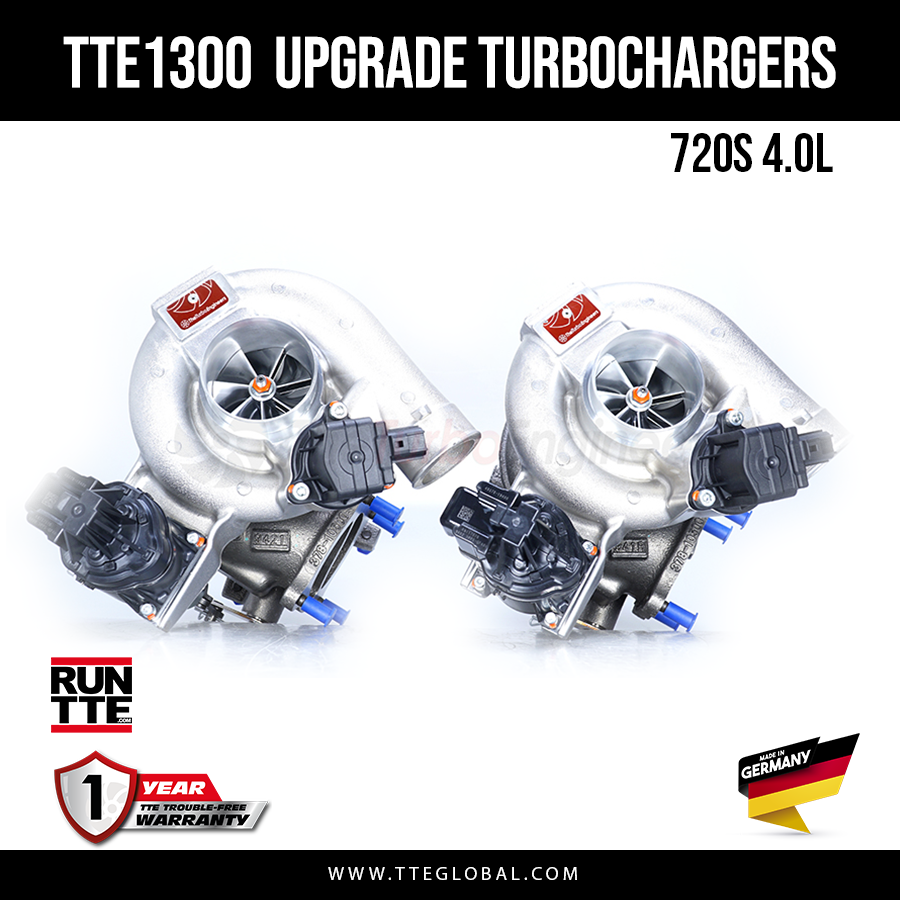 TTE1300 720S Upgrade Turbochargers