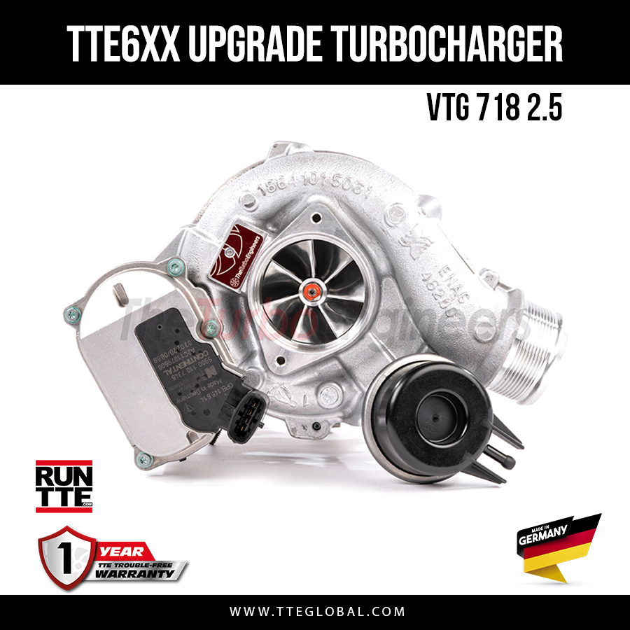 TTE6XX VTG 718 2.5 Upgrade Turbocharger