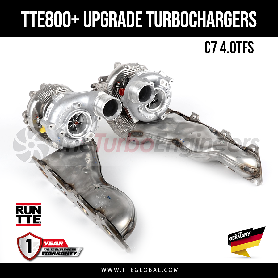 TTE800+ C7 4.0 TFSI Upgrade Turbochargers