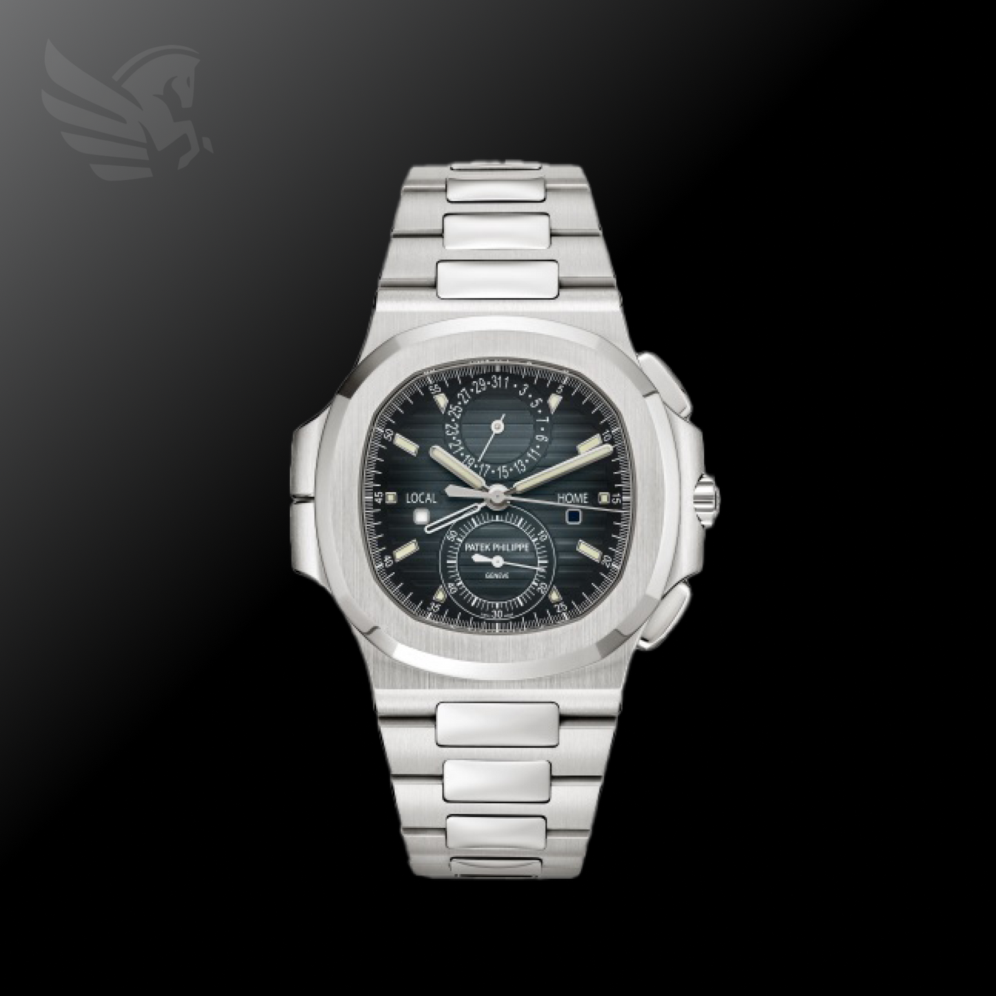 Patek Philippe Nautilus Travel Time Chronograph 5990/1A-001