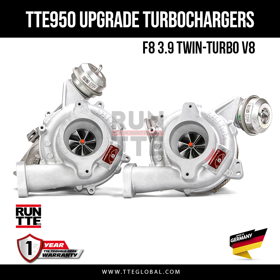 TTE950 F8 Upgrade Turbochargers