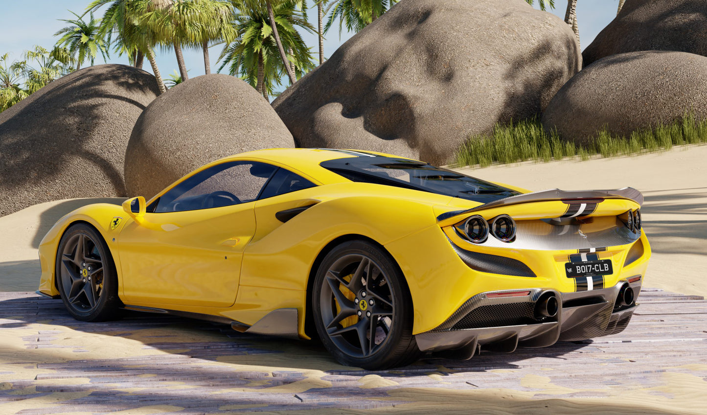 DMC Ferrari F8 Tributo Body Kit