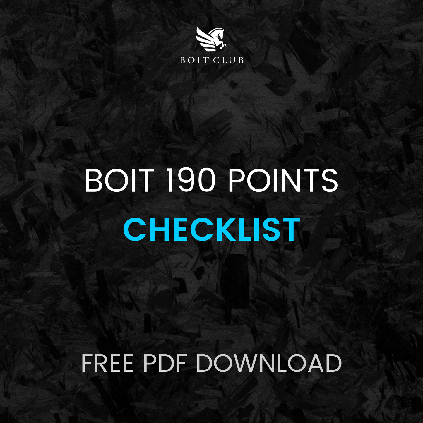 Boit 190 Points Checklist