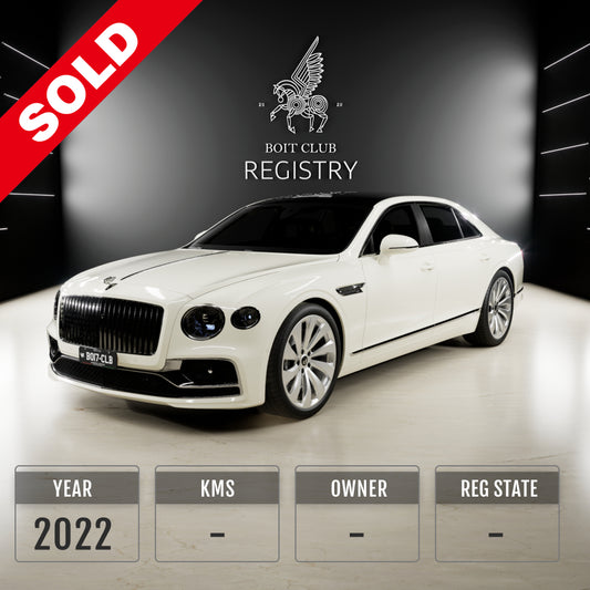 Used Bentley Flying Spur W12 for Sale in India