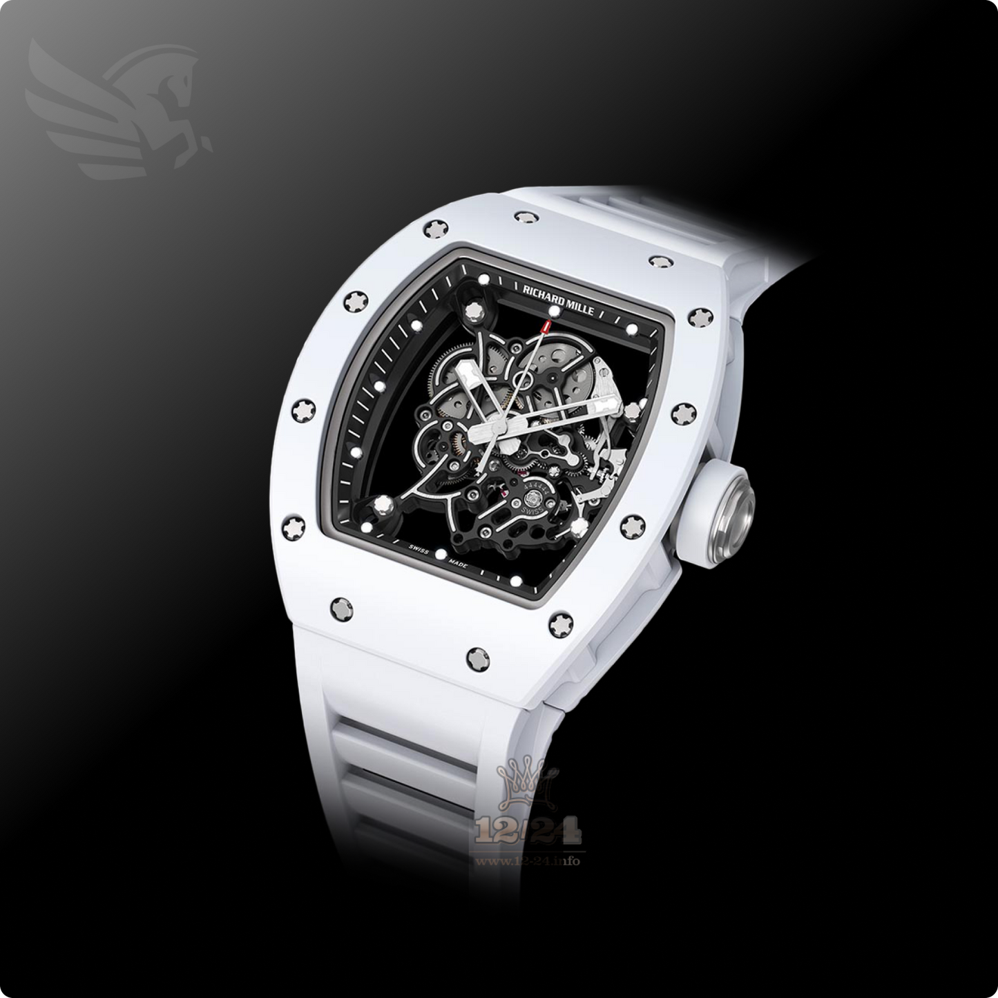 Richard Mille RM 055 Bubba Watson White Skeleton