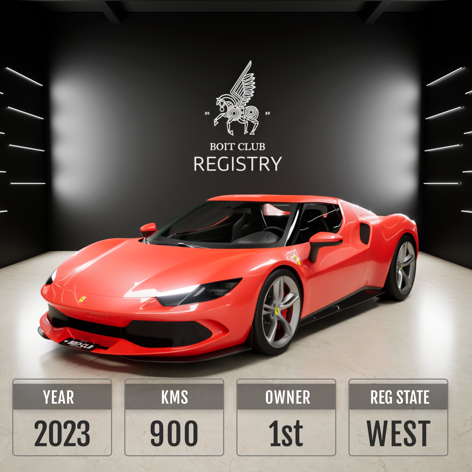 Used Ferrari 296 GTB for Sale in India