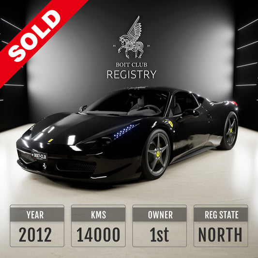 Used Ferrari 458 Italia for Sale in india
