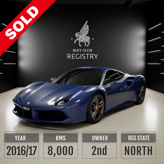 Used Ferrari 488 GTB for Sale in India