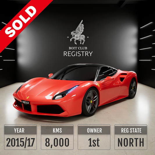 Used Ferrari 488 GTB for Sale in India