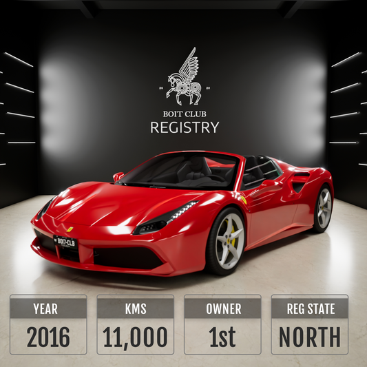 Used Ferrari 488 Spider for Sale in India