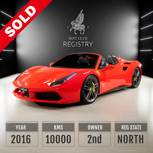 Used Ferrari 488 Spider for Sale in India