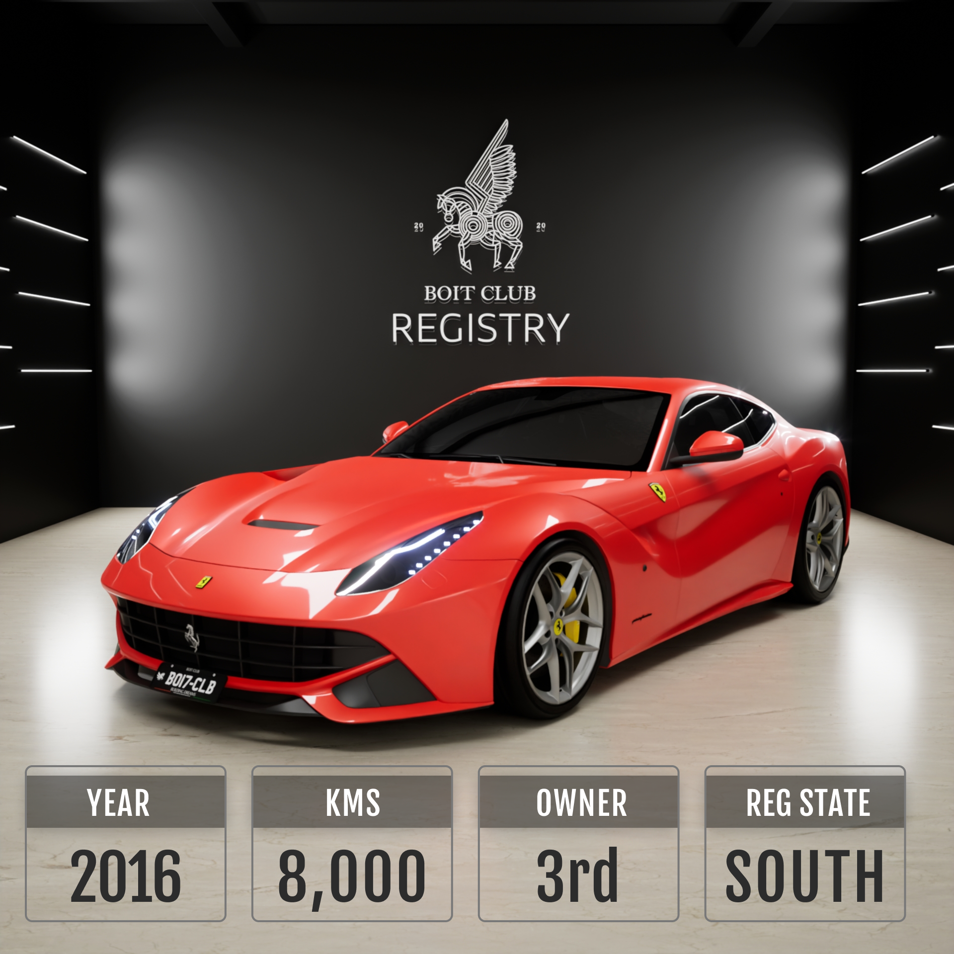 Used Ferrari F12 Berlinetta for Sale in India