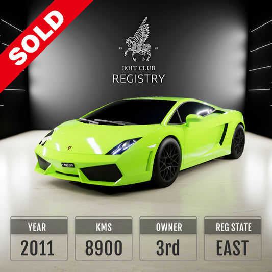 Used Lamborghini Gallardo for Sale in India
