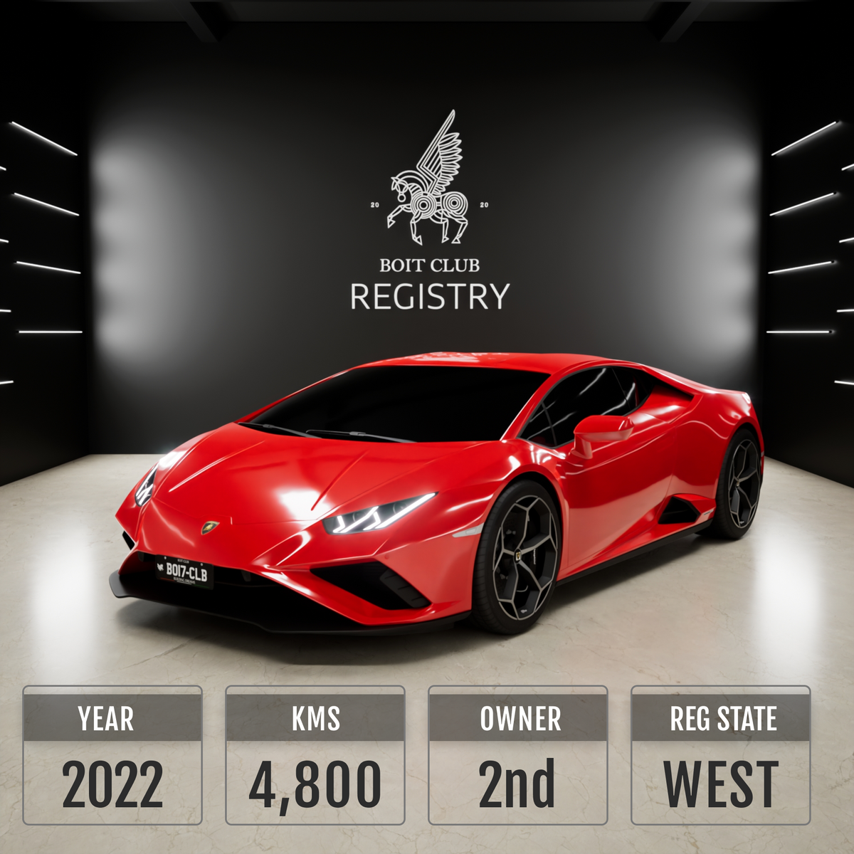 Used Lamborghini Huracan Evo RWD for Sale in India