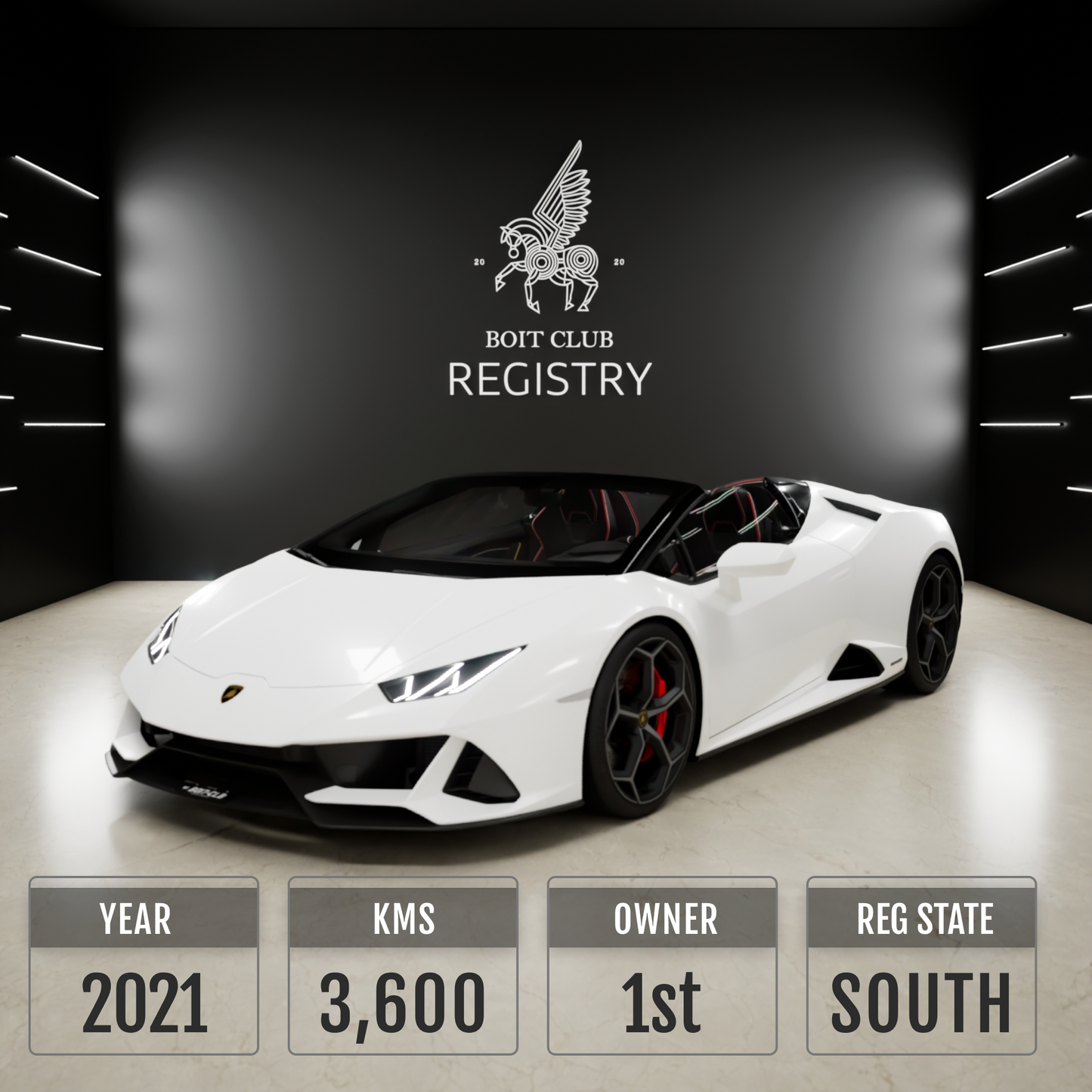 Used Lamborghini Huracan Evo Spyder for Sale in India