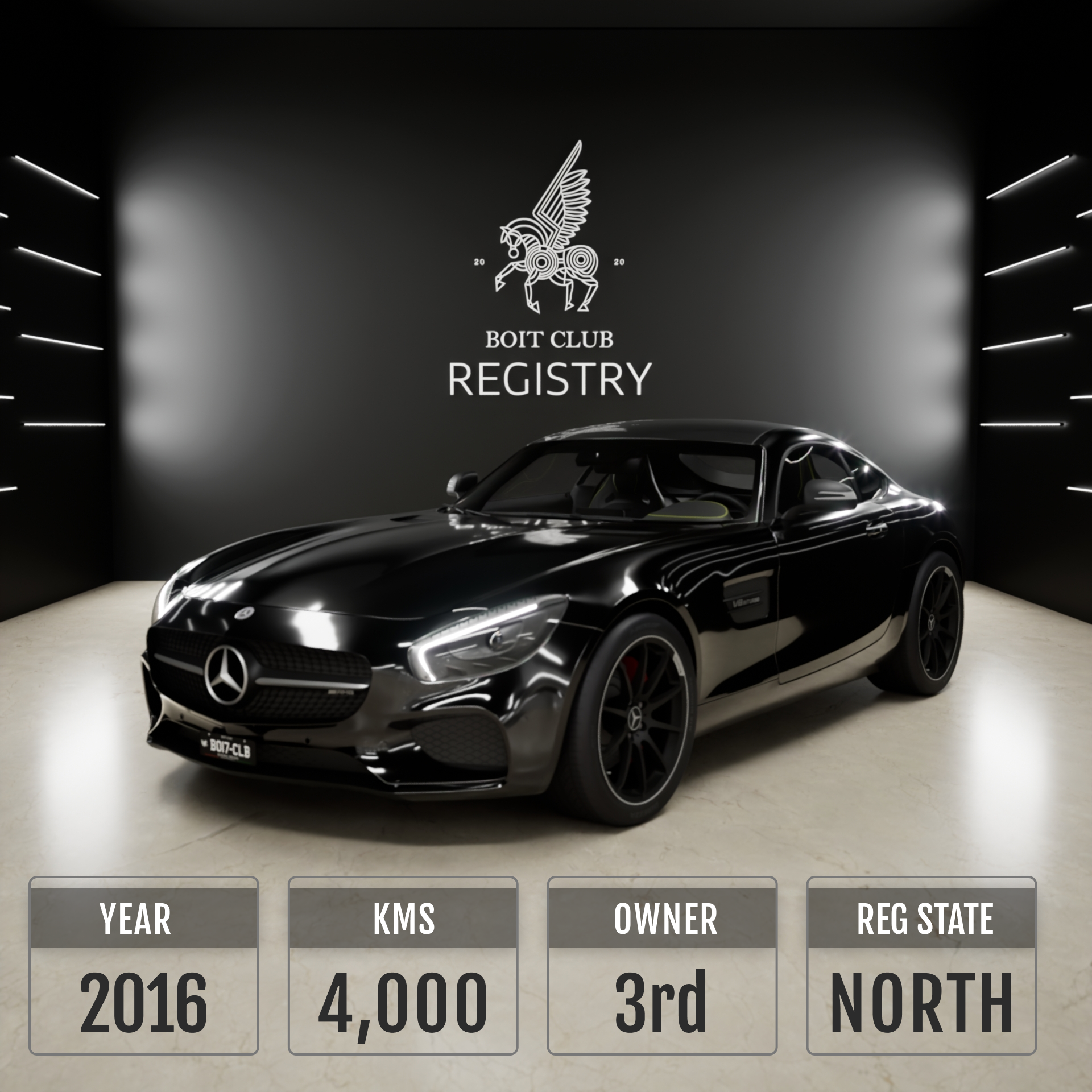 Used Mercedes AMG GTS for Sale in India