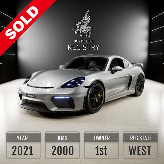 Used Porsche 718 Cayman GT4 for Sale in India