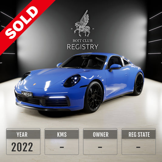 Used Porsche 911 Carrera 992 for Sale in India