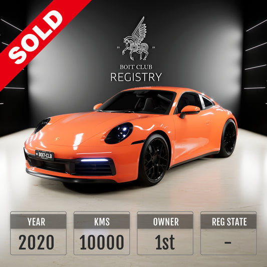 Used Porsche 911 Carrera 992 for Sale in India