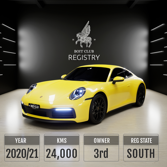 Used Porsche 992 Carrera for Sale in India