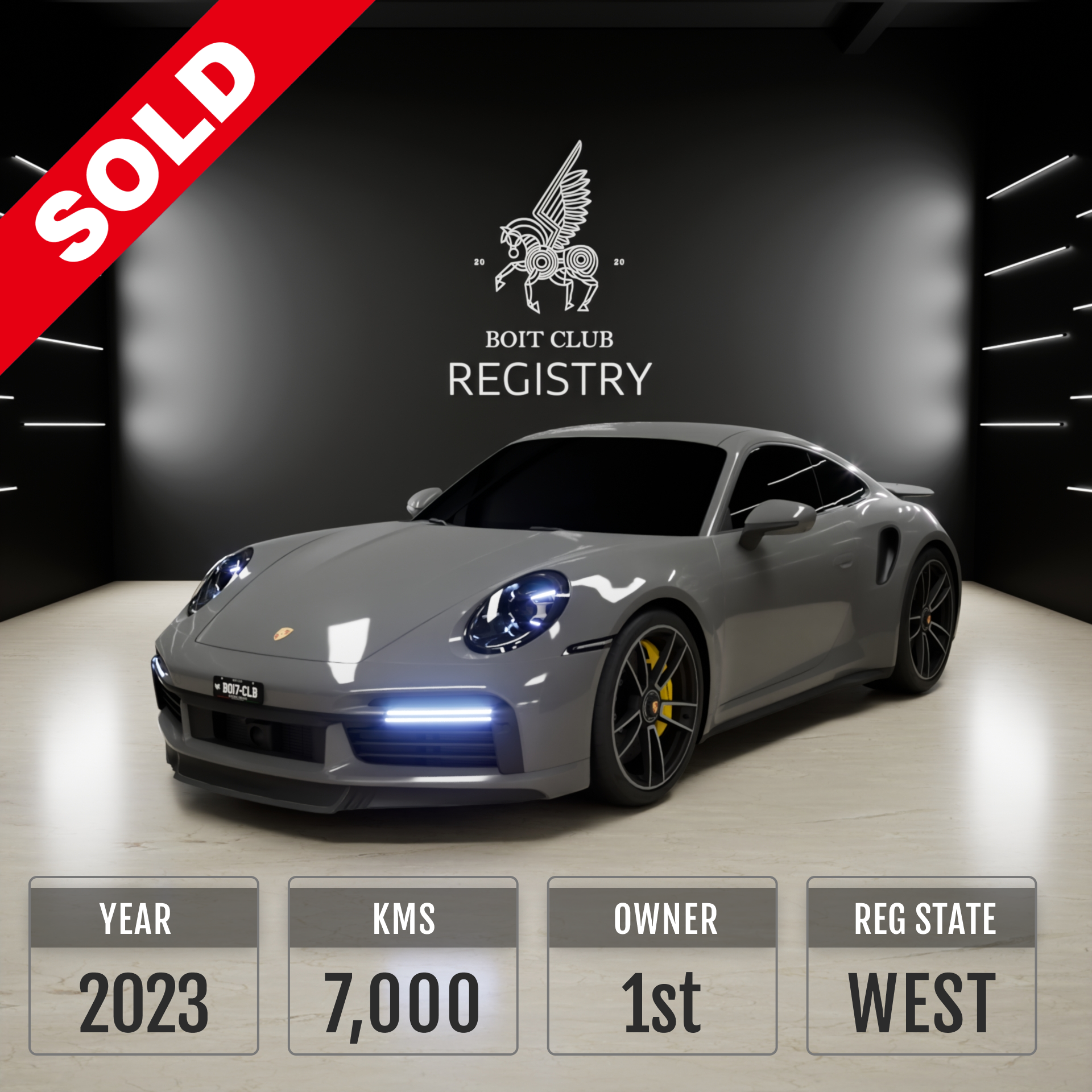 Used Porsche 992 Turbo S for Sale in India