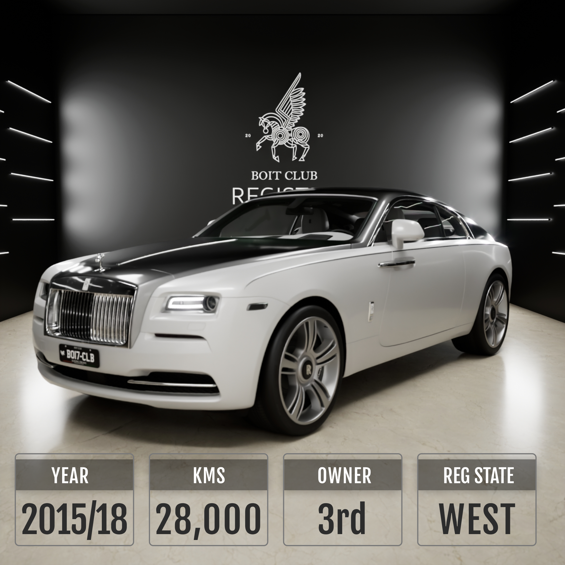 Used Rolls Royce Wraith for Sale in India