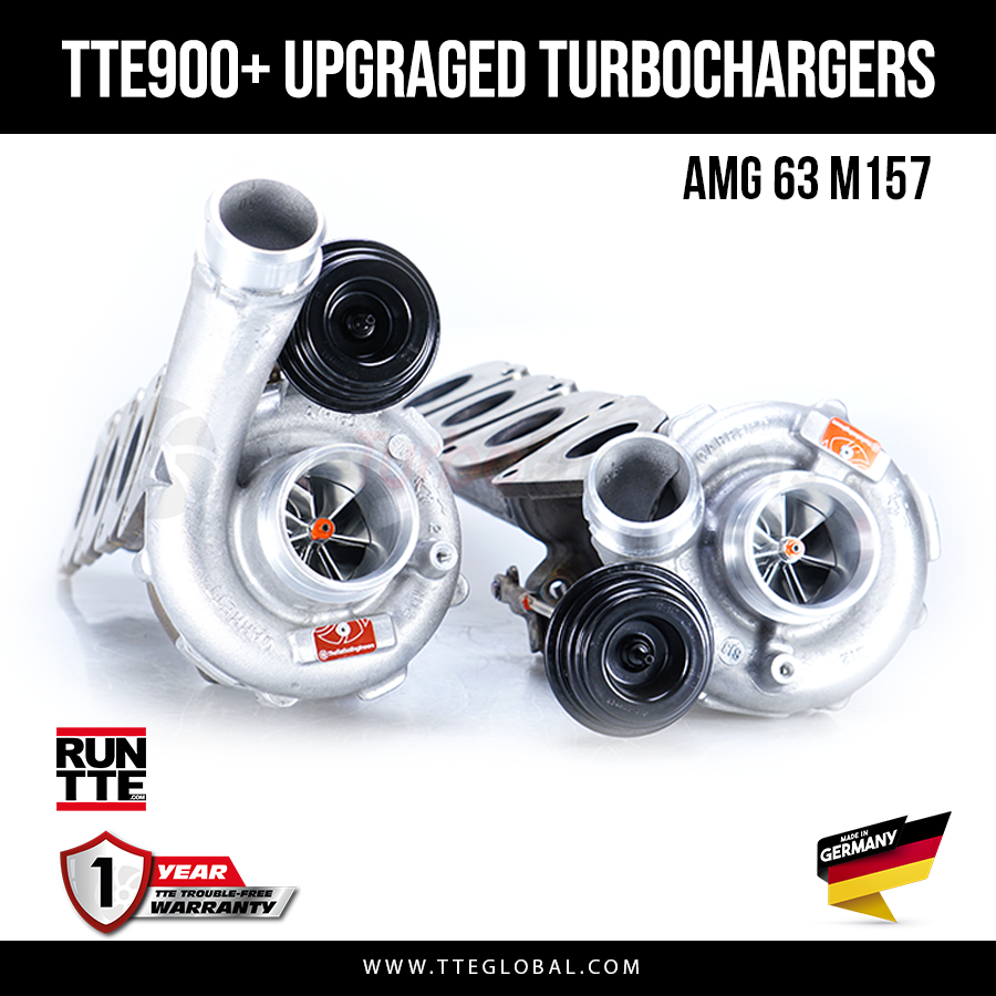 TTE900+ AMG 63 M157 Upgrade Turbochargers